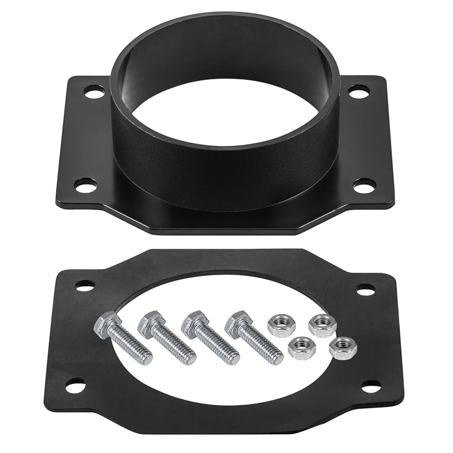 mafページ Air Filter Mass Air flow sensor Adapter plate - Nissan 300ZX